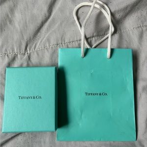Tiffany & Co bag and box